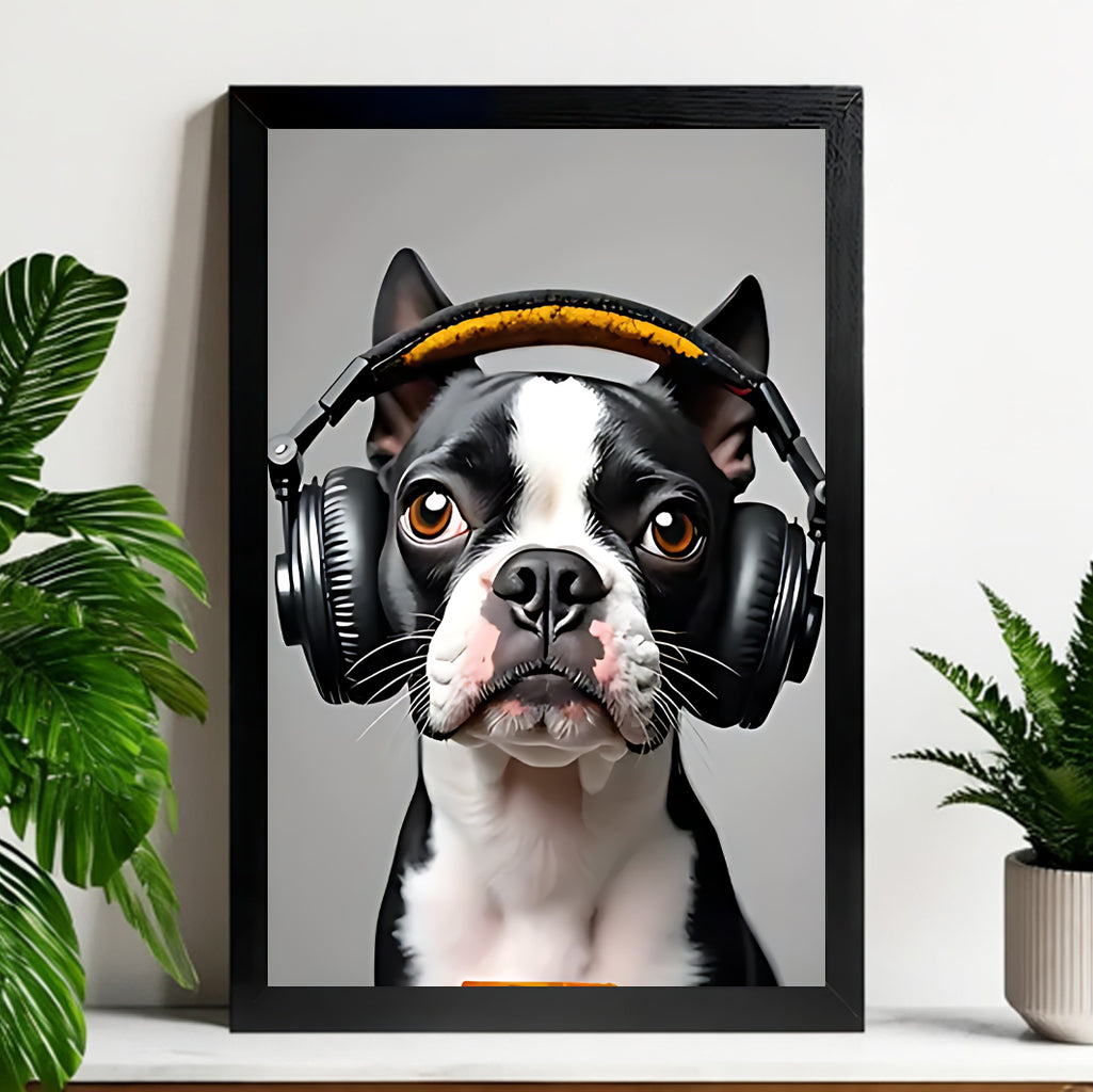 Neutral Abstract Framed Wall Art – Minimalist Line Art for Office or Studio | vexyla#M3398