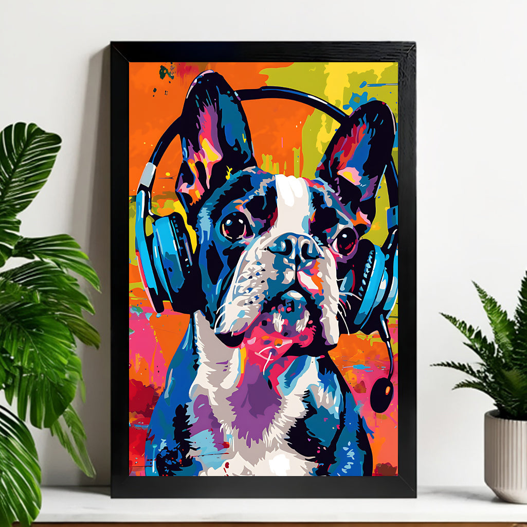 Neutral Abstract Framed Wall Art – Minimalist Line Art for Office or Studio | vexyla#M3400