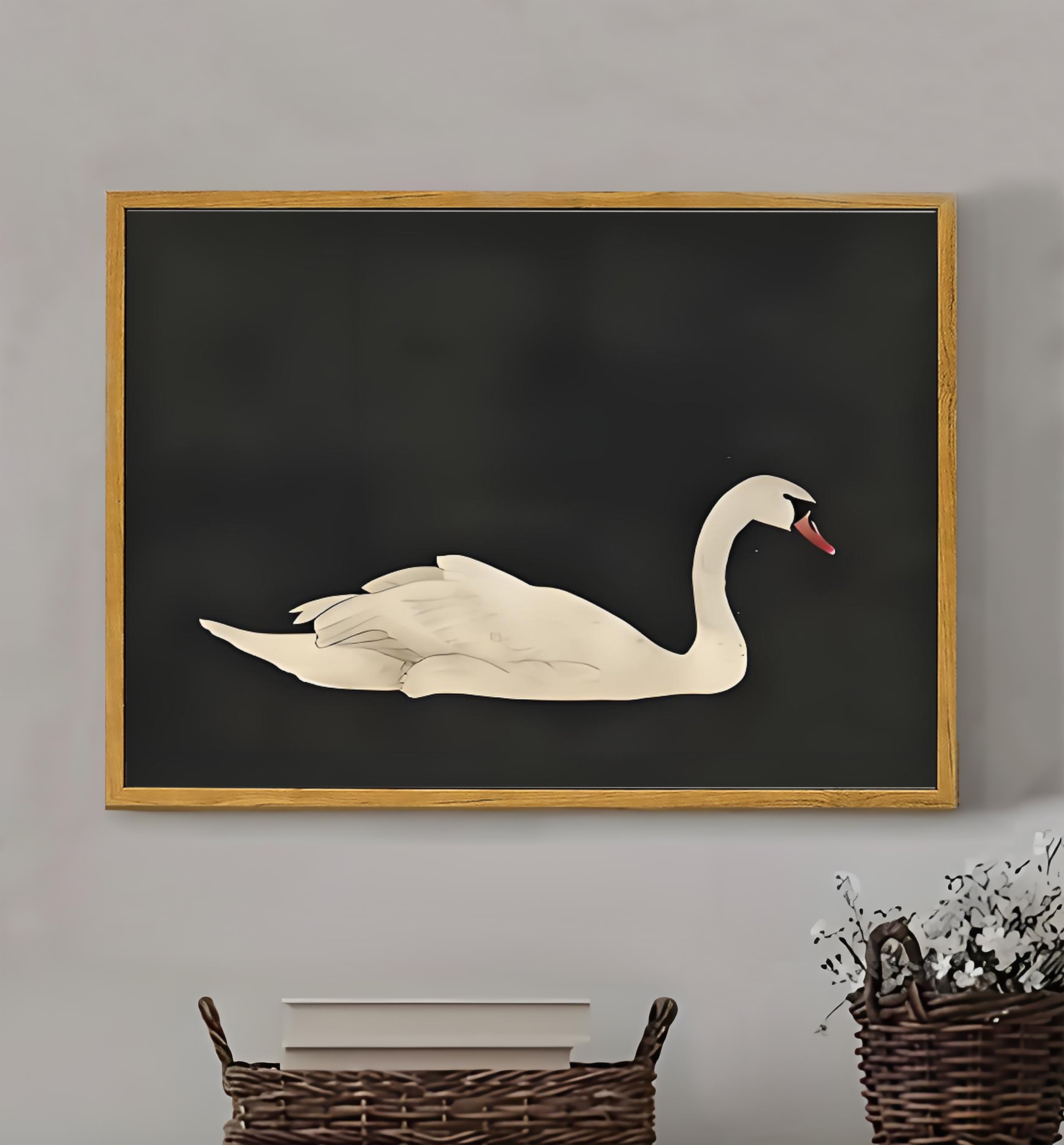 12x18 Framed Wall Art - Animal Theme Decor, Suitable for Bedroom, Living Room or Entrance | vexyla  #M7003