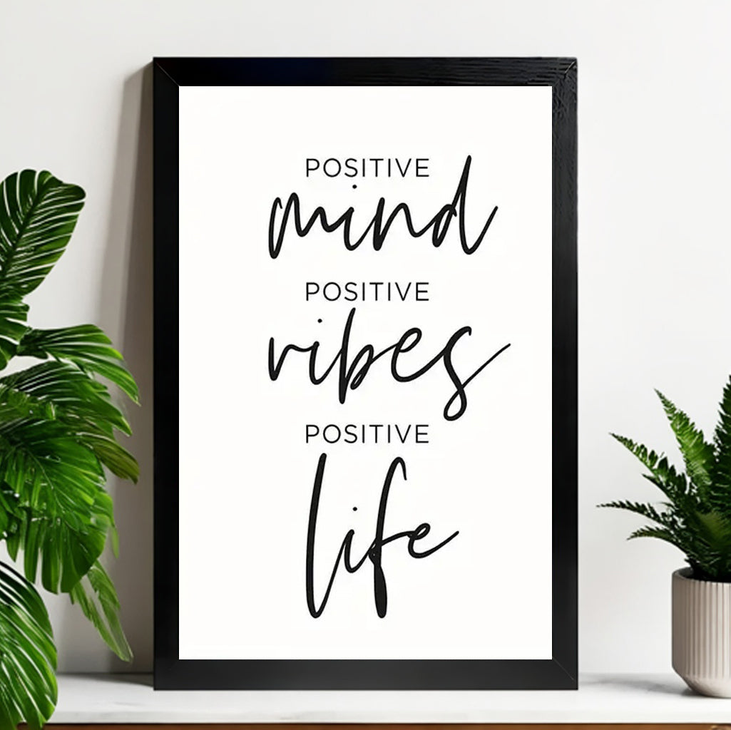 12x18 Neutral Abstract Framed Wall Art – Minimalist Line Art for Office or Studio | vexyla #M3051