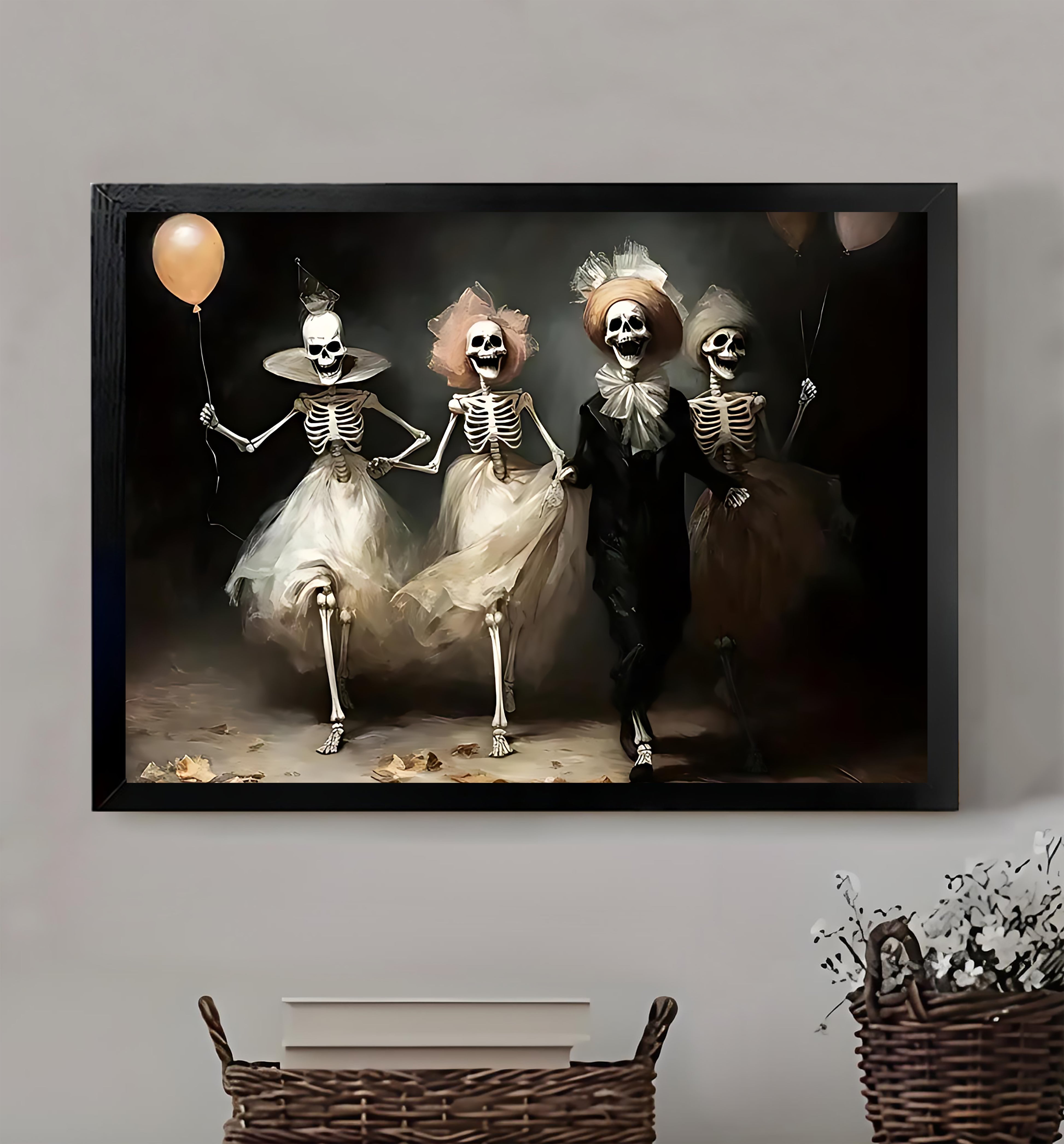 Neutral Abstract Framed Wall Art – Minimalist Line Art for Office or Studio | vexyla #M3325