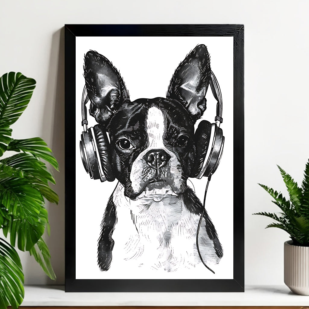 Neutral Abstract Framed Wall Art – Minimalist Line Art for Office or Studio | vexyla#M3401