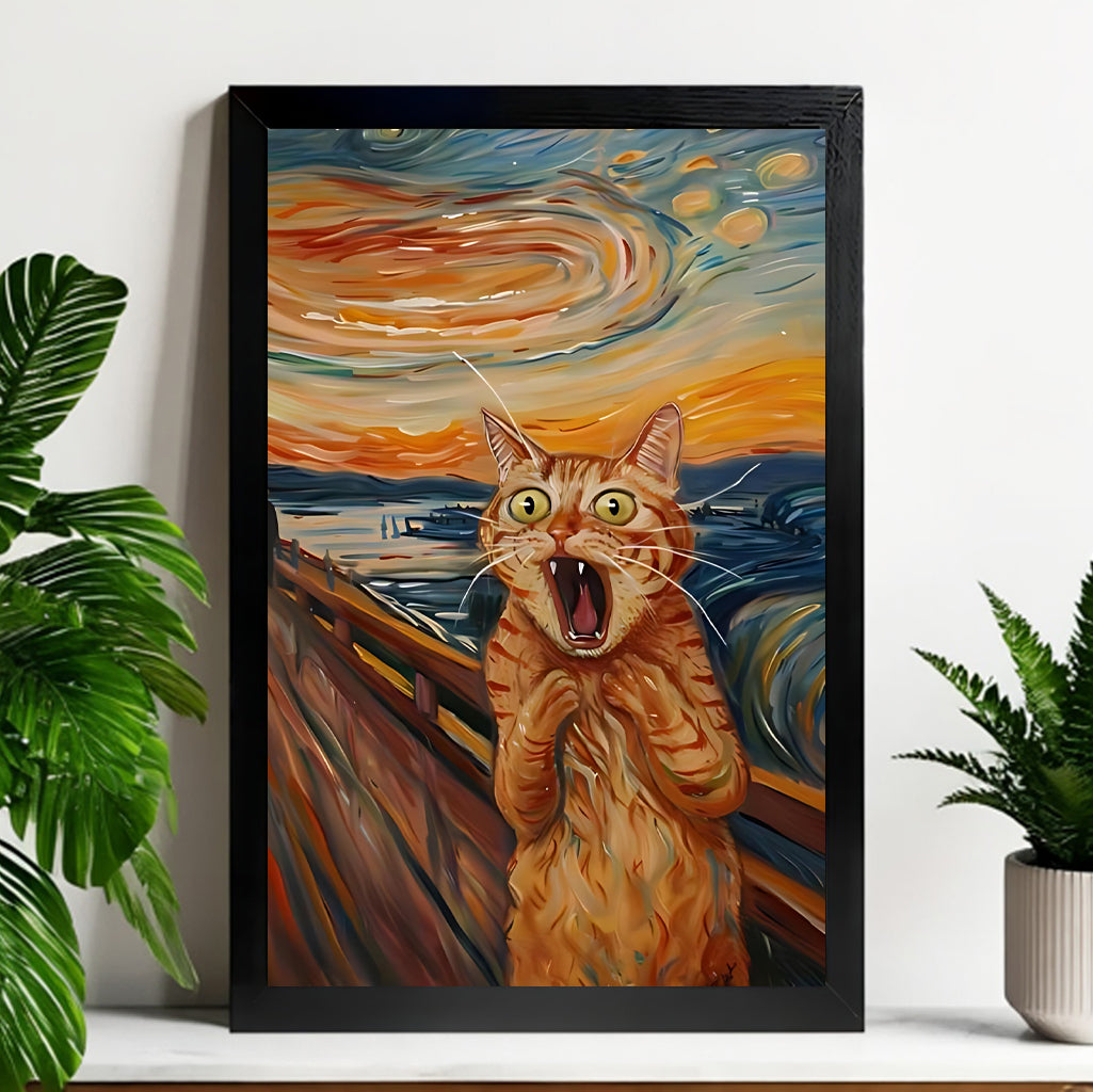 12x18 Neutral Abstract Framed Wall Art – Minimalist Line Art for Office or Studio | vexyla#M3112