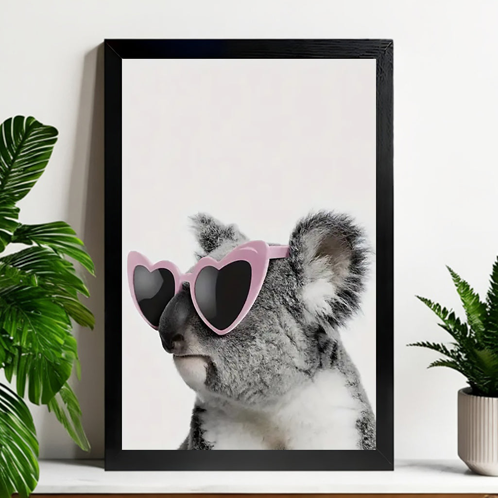 12x18 Neutral Abstract Framed Wall Art – Minimalist Line Art for Office or Studio | vexyla #M3054