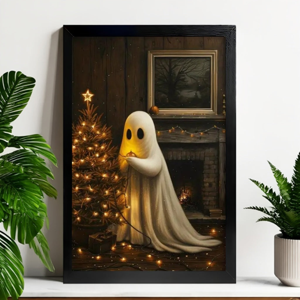 Neutral Abstract Framed Wall Art – Minimalist Line Art for Office or Studio | vexyla#M3327