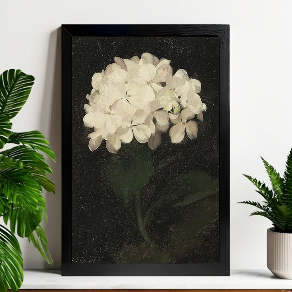 12x18 Wildflower Framed Art Print – Rustic Botanical Wall Decor for Entryway or Bedroom |vexyla #M2061