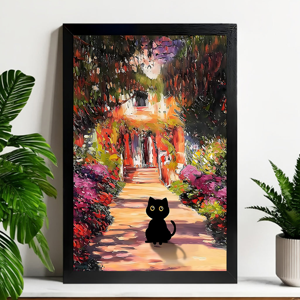 Neutral Abstract Framed Wall Art – Minimalist Line Art for Office or Studio | vexyla#M3171