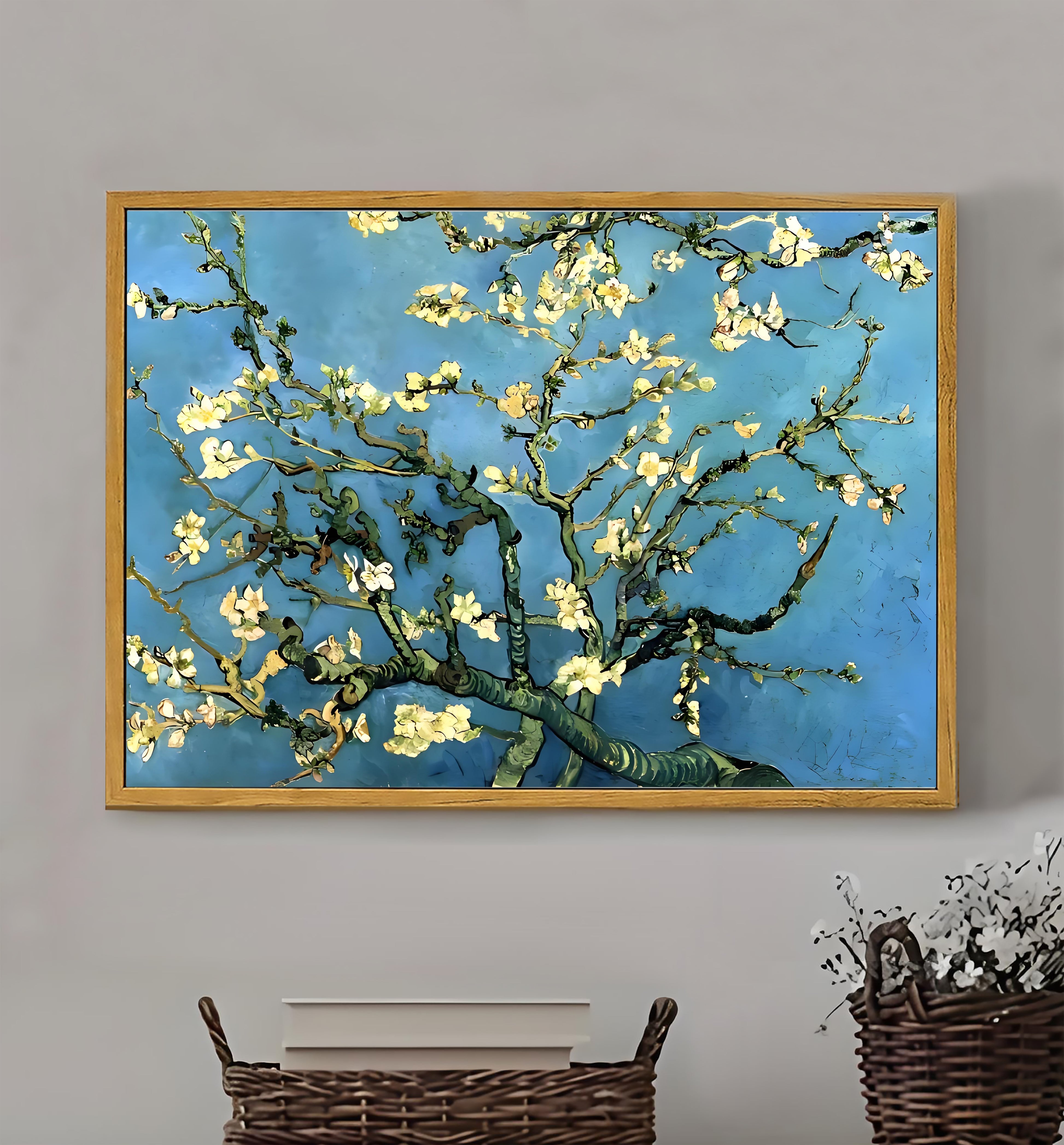 12x18 Neutral Abstract Framed Wall Art – Minimalist Line Art for Office or Studio | vexyla #M3076