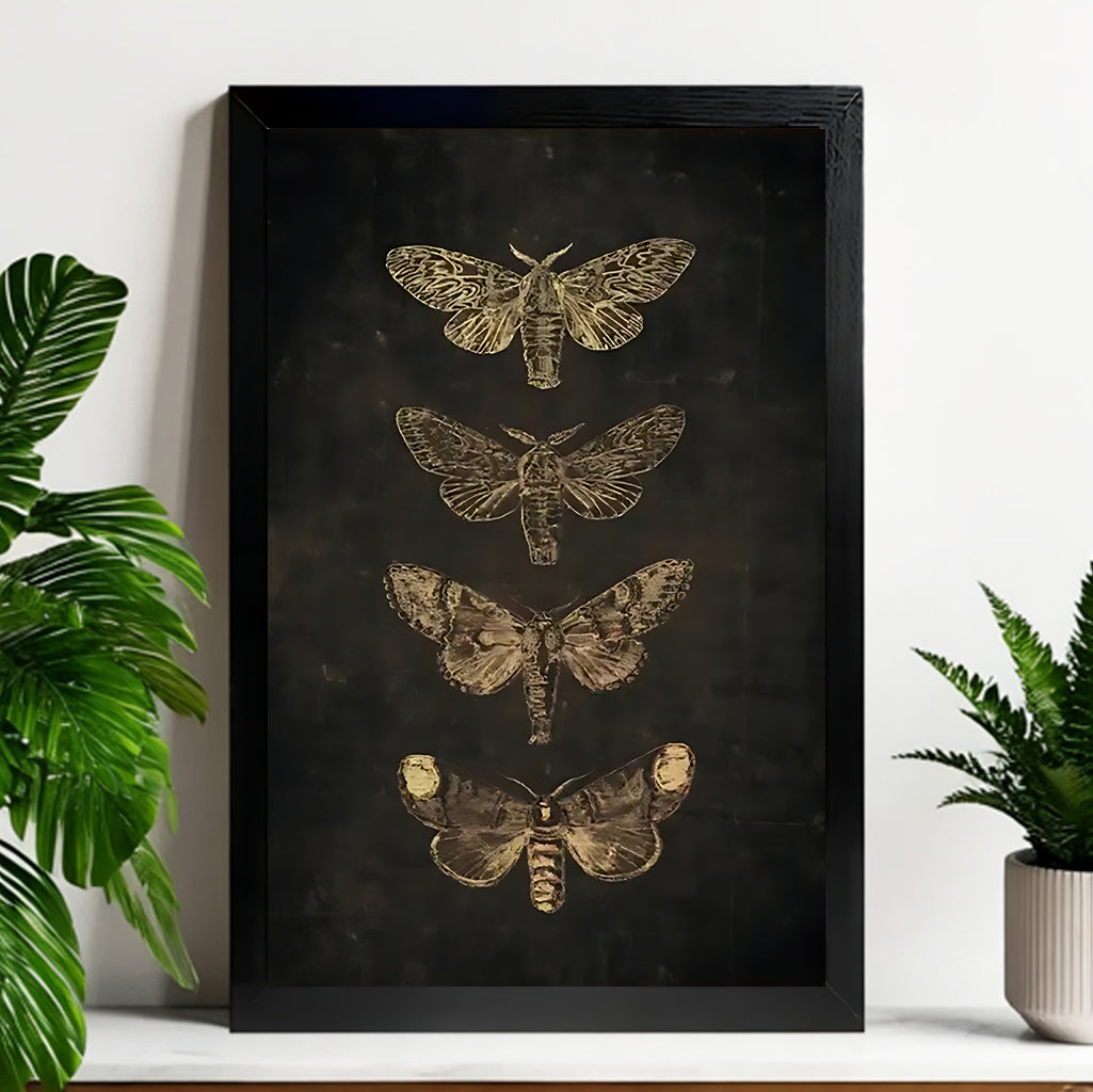 Neutral Abstract Framed Wall Art – Minimalist Line Art for Office or Studio | vexyla#M3335