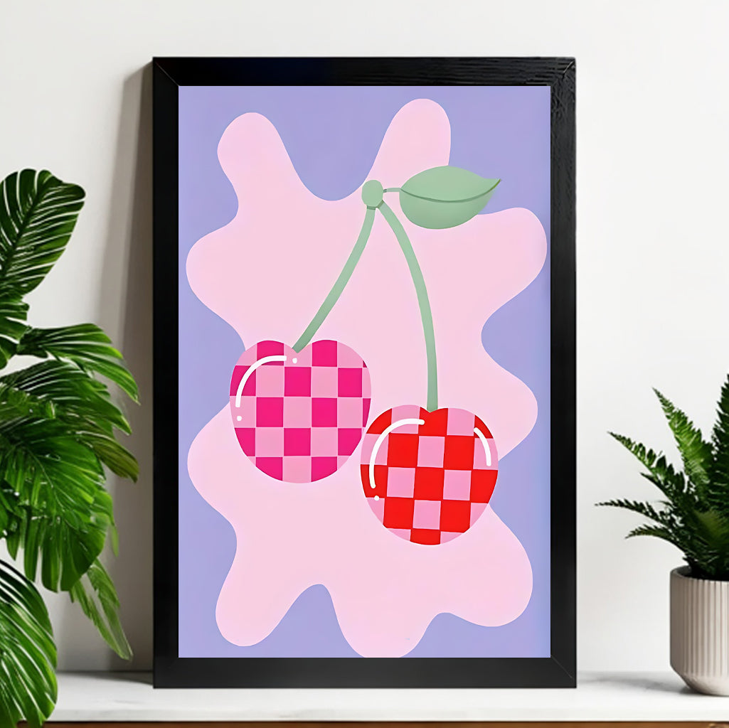 Neutral Abstract Framed Wall Art – Minimalist Line Art for Office or Studio | vexyla#M3184