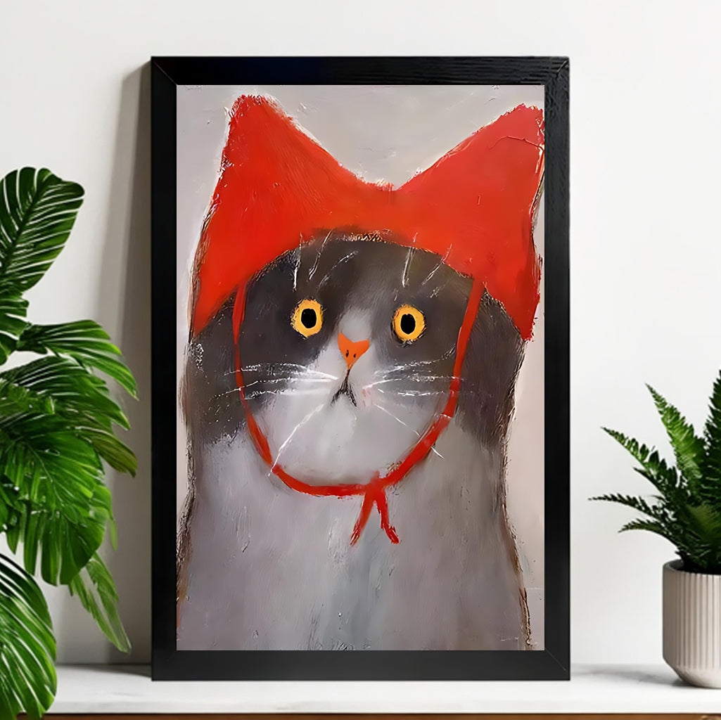 Neutral Abstract Framed Wall Art – Minimalist Line Art for Office or Studio | vexyla#M3224