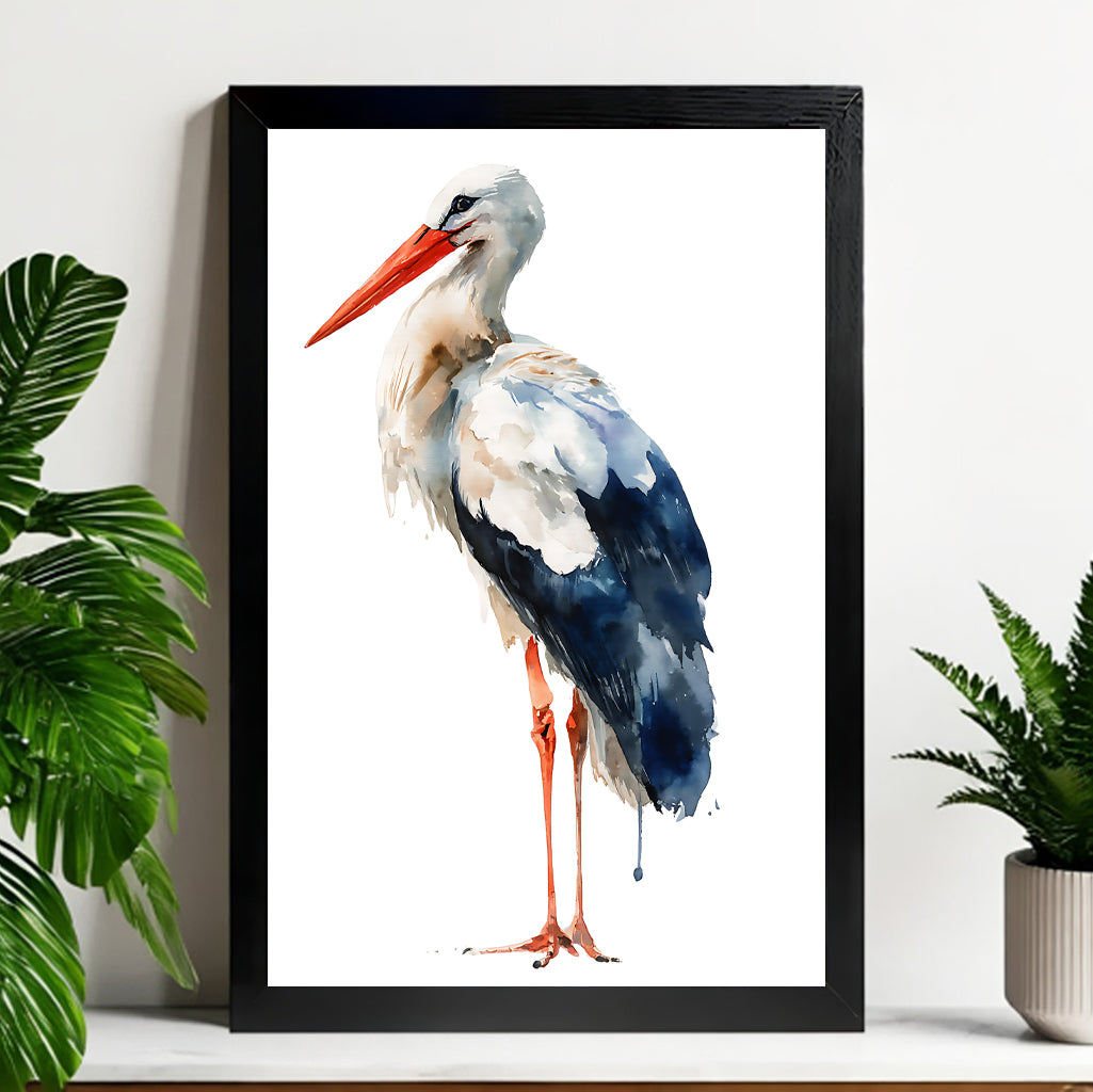 Neutral Abstract Framed Wall Art – Minimalist Line Art for Office or Studio | vexyla#M3286