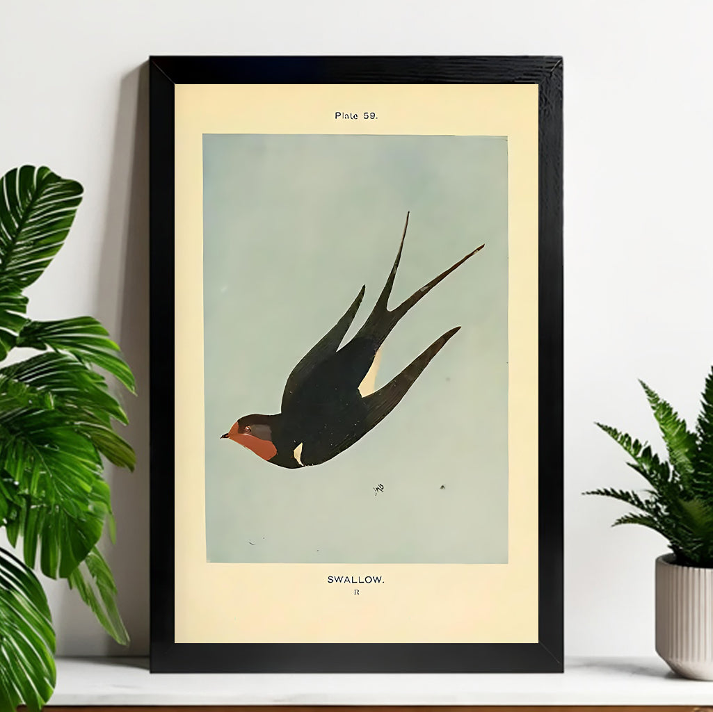 Neutral Abstract Framed Wall Art – Minimalist Line Art for Office or Studio | vexyla#M3185