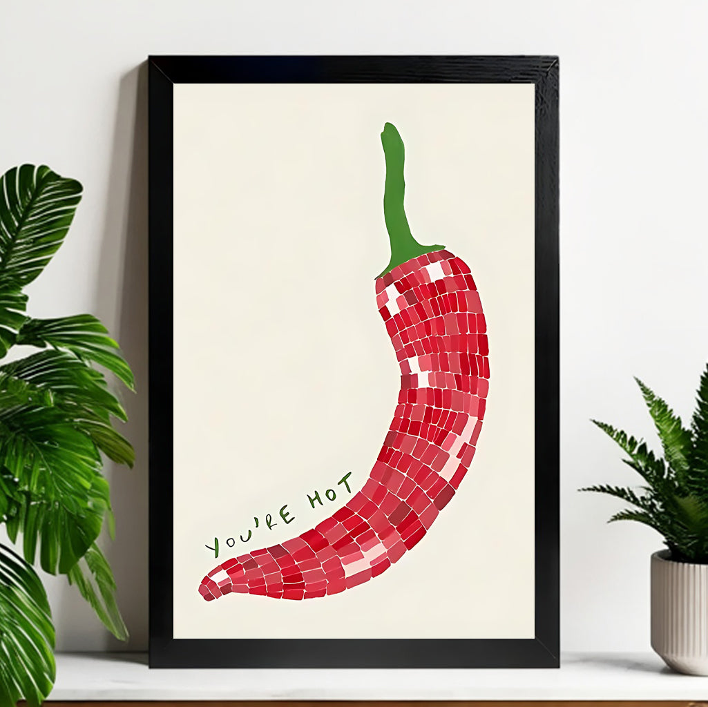 Neutral Abstract Framed Wall Art – Minimalist Line Art for Office or Studio | vexyla#M3226