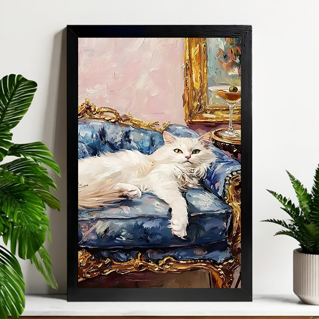 Neutral Abstract Framed Wall Art – Minimalist Line Art for Office or Studio | vexyla#M3279