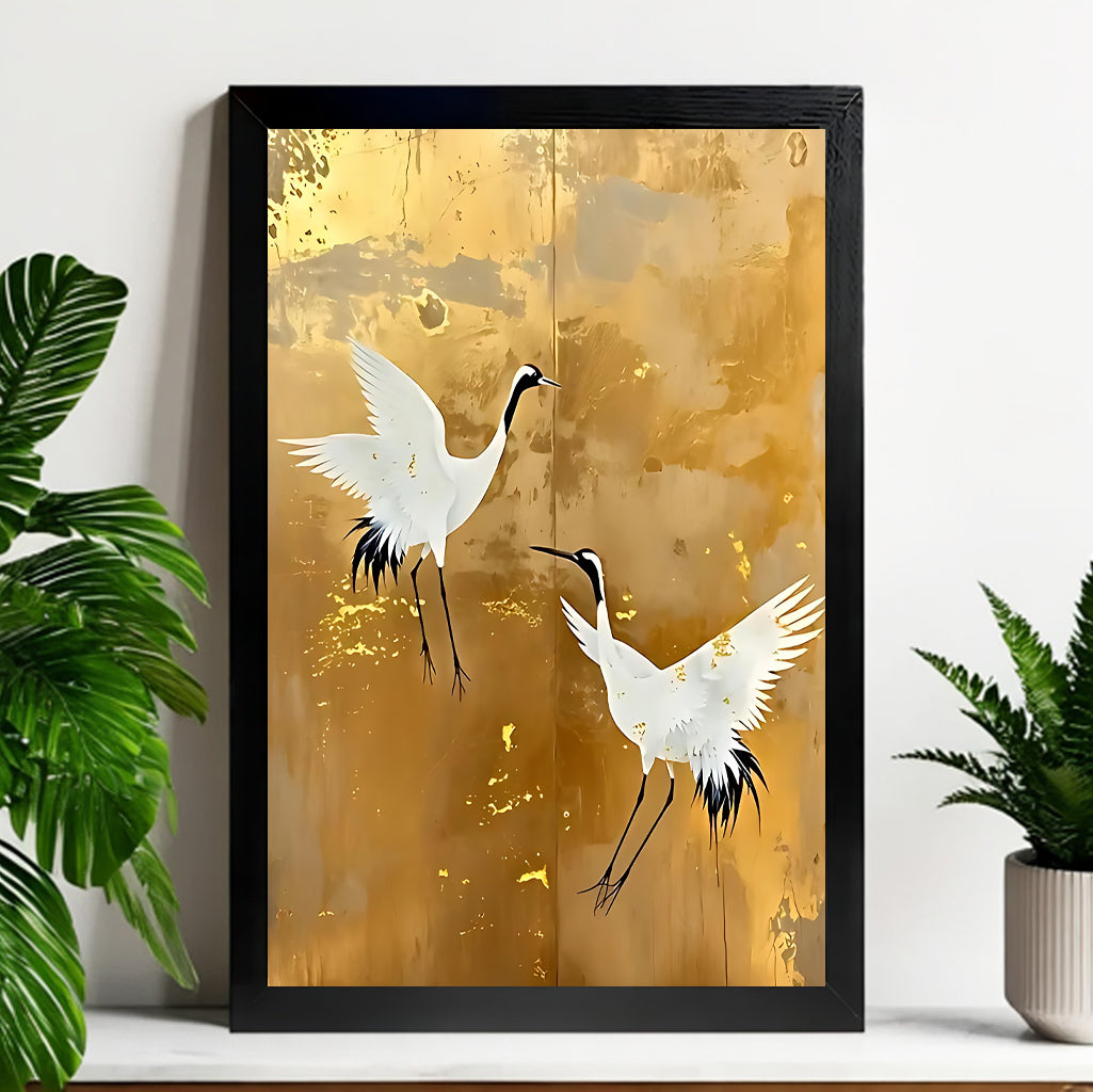Neutral Abstract Framed Wall Art – Minimalist Line Art for Office or Studio | vexyla#M3271