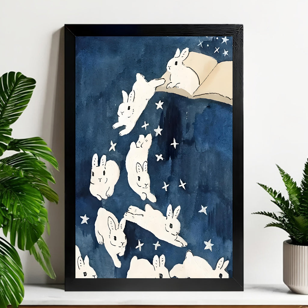 12x18 Neutral Abstract Framed Wall Art – Minimalist Line Art for Office or Studio | vexyla #M3083