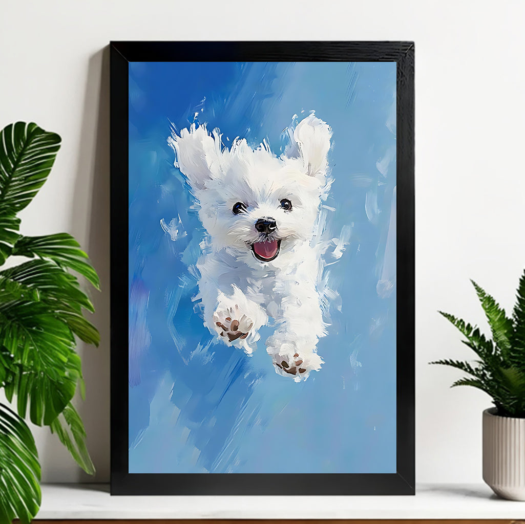 Neutral Abstract Framed Wall Art – Minimalist Line Art for Office or Studio | vexyla#M3364