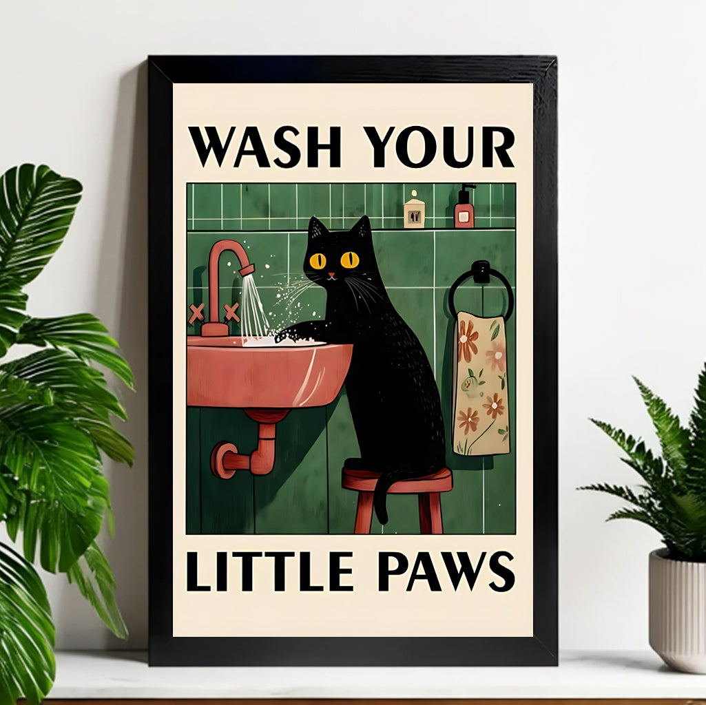 12x18 Neutral Abstract Framed Wall Art – Minimalist Line Art for Office or Studio | vexyla#M3150