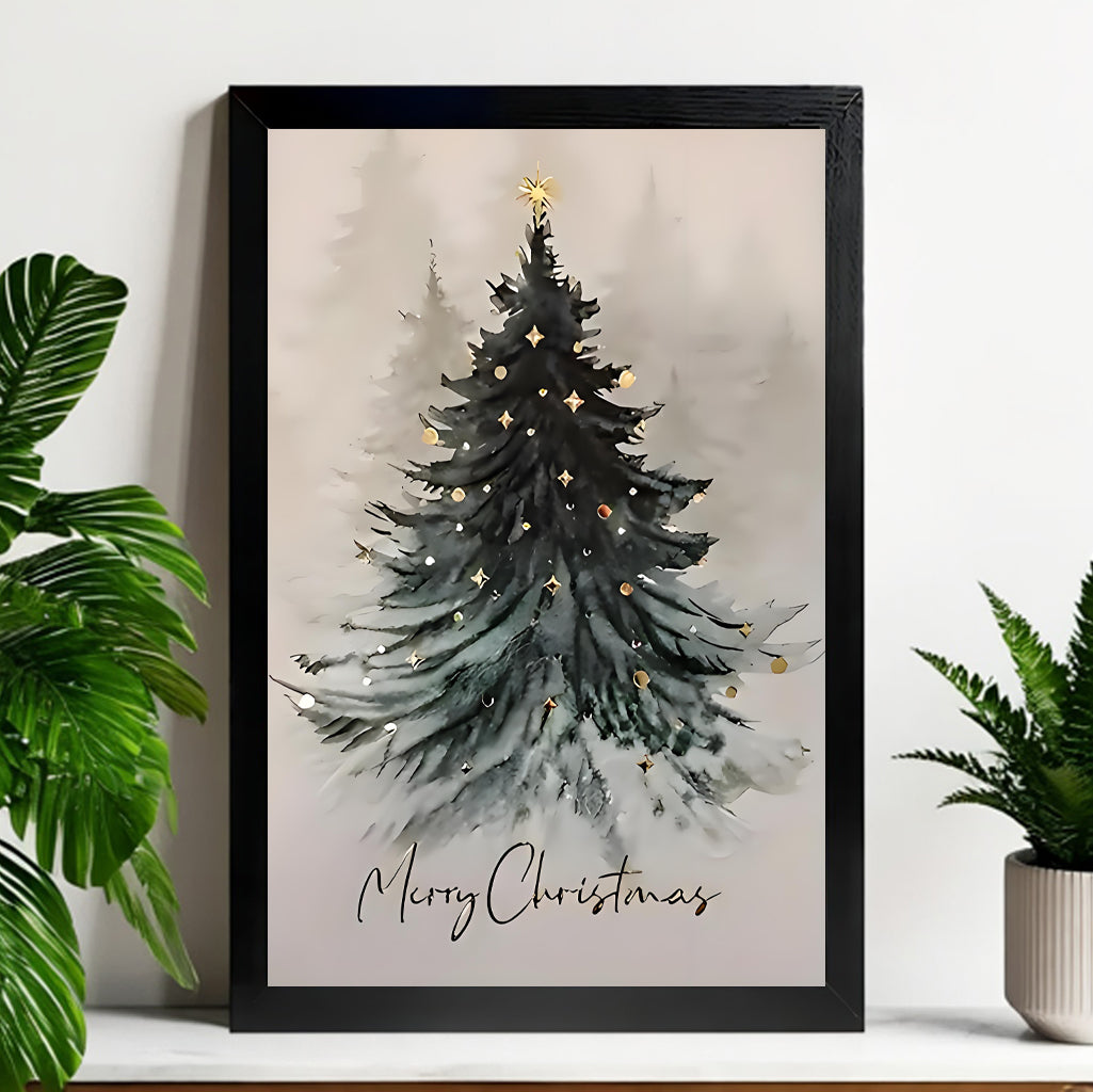 Neutral Abstract Framed Wall Art – Minimalist Line Art for Office or Studio | vexyla#M3255