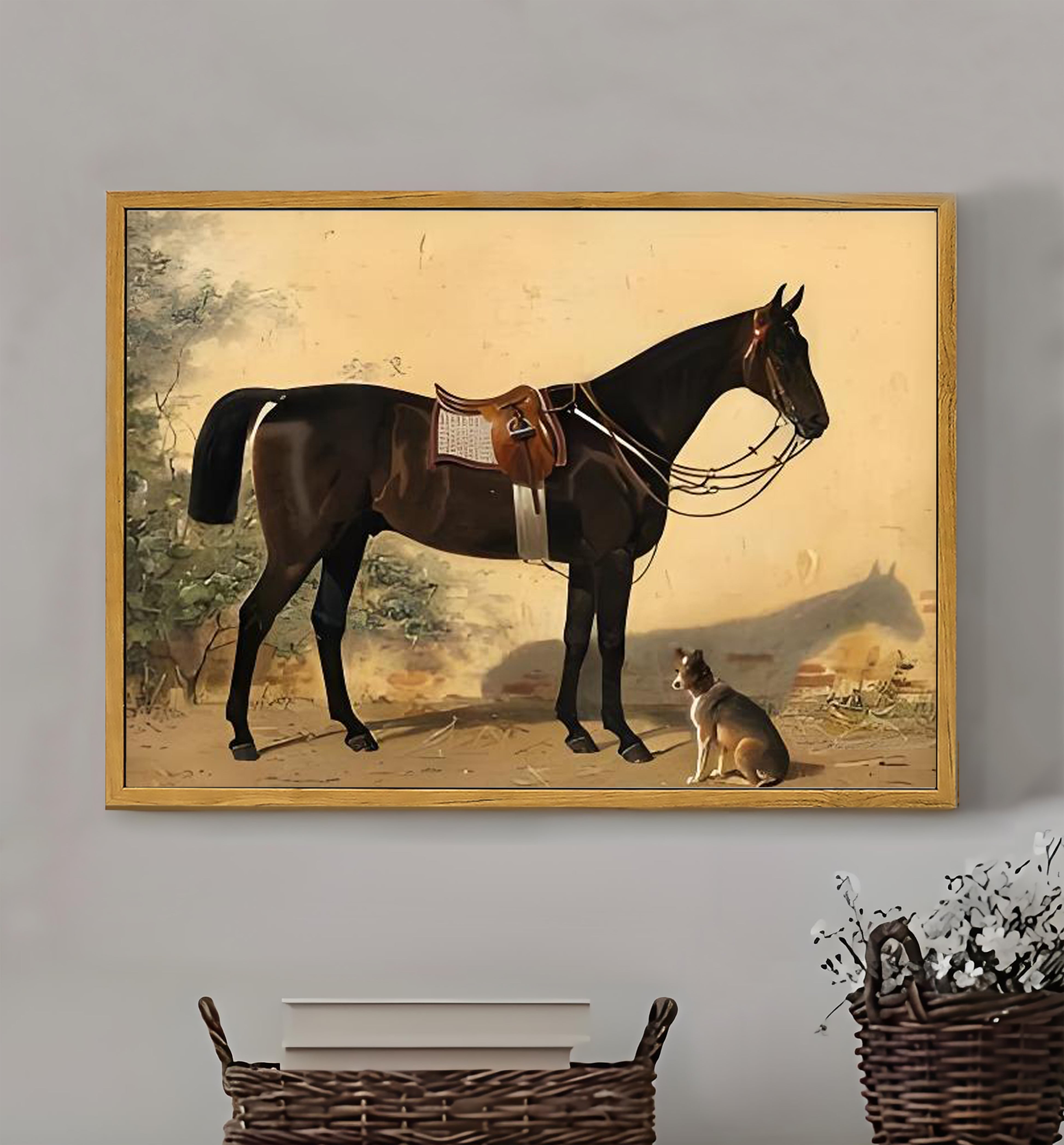 12x18 Framed Wall Art - Animal Theme Decor, Suitable for Bedroom, Living Room or Entrance | vexyla  #M7001