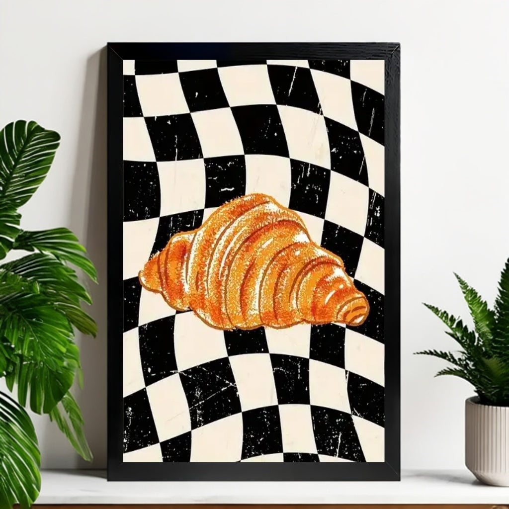 12x18 Neutral Abstract Framed Wall Art – Minimalist Line Art for Office or Studio | vexyla#M3126