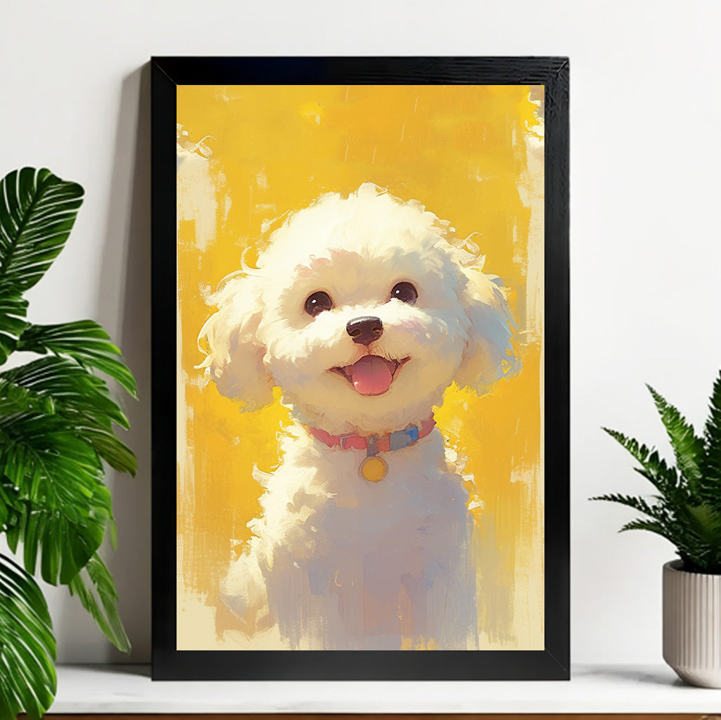 Neutral Abstract Framed Wall Art – Minimalist Line Art for Office or Studio | vexyla#M3300